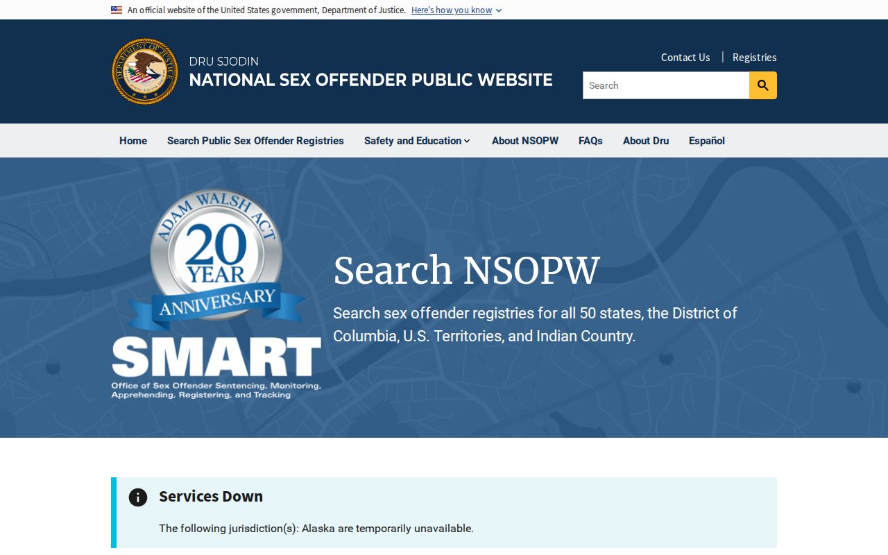 NSOPW national search for a Hardin County sex offender check